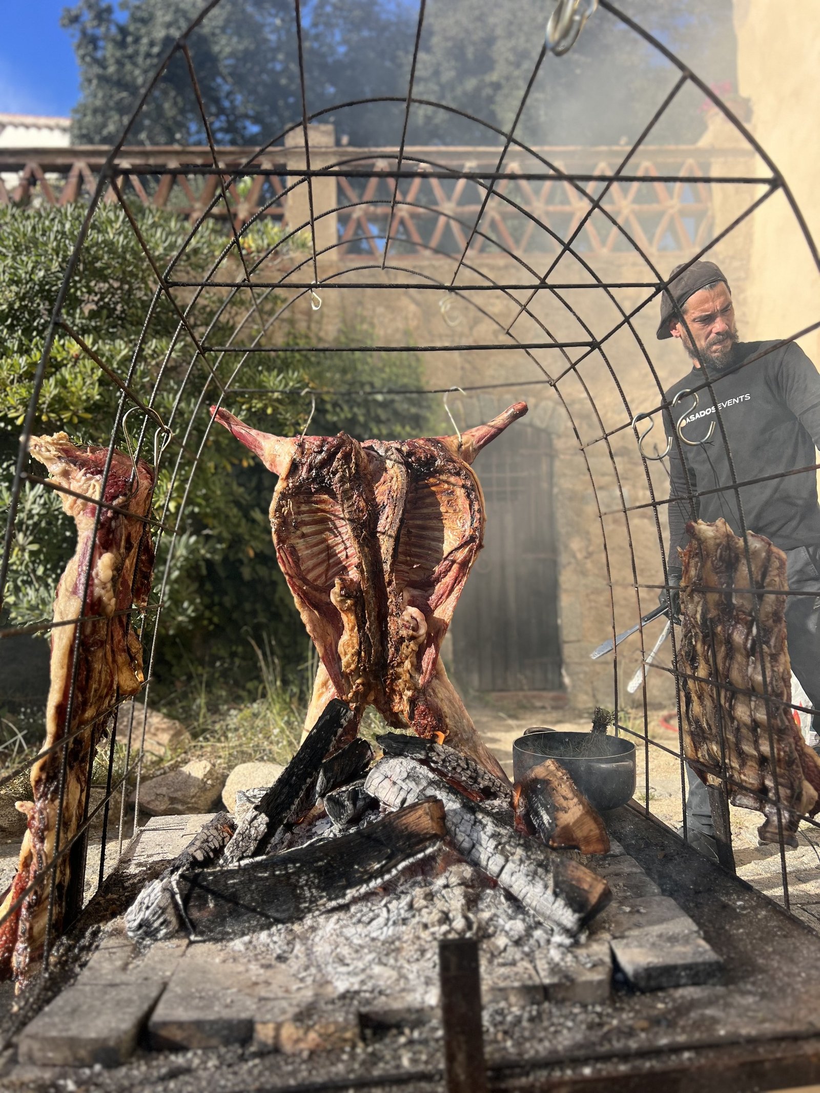 Asado a la cruz